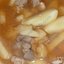 Картофельный соус с мясом