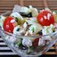 Классический Греческий салат с курицей