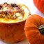 Тыква, фаршированная курицей