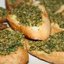 Острый песто с козьим сыром и кинзой