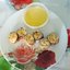 Сладкие блинчики с рисом и апельсином