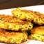 Легкие оладьи из кабачков с кинзой