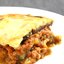Мусака с фаршем и баклажанами