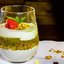 Творожный мусс с фруктовым смузи