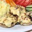 Шампиньоны, фаршированные курицей и овощами