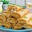 Блинчики с рисом и мясом