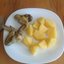 Картофель с куриными крылышками