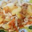 Картофель с кальмарами