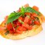 Брускетта с помидорами и базиликом