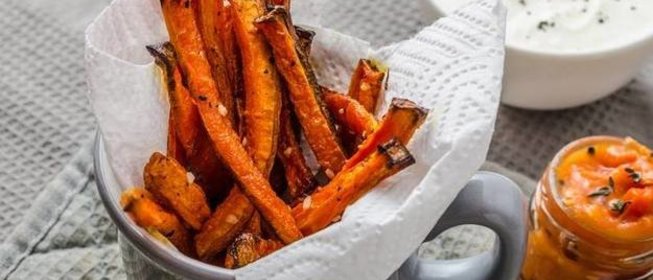 Жаренная морковь с миндалем и лимоном