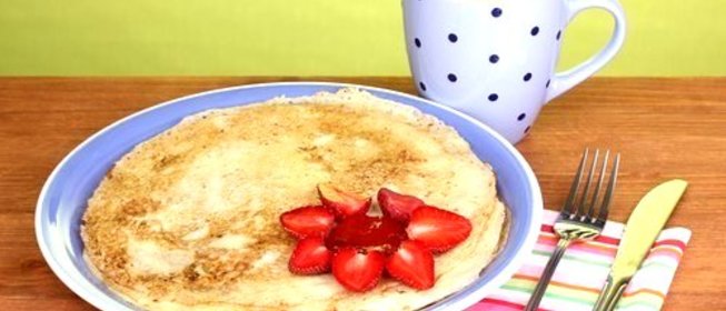 Диетические овсяные блинчики