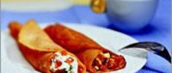 Блины красные