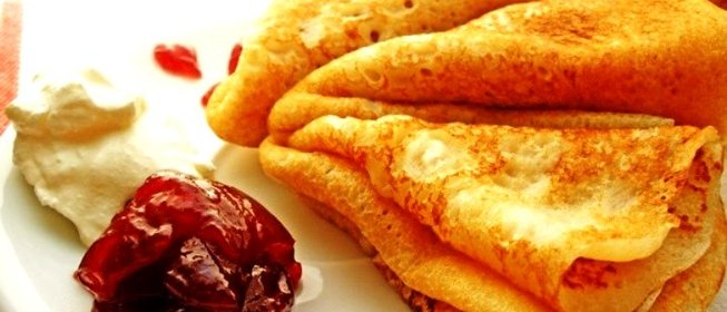 Блины на газированной воде