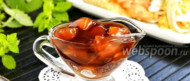 Кисло-сладкий соус с ананасом