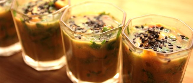 Коктейль из морских ежей