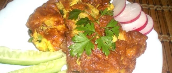 Омлет по-деревенски