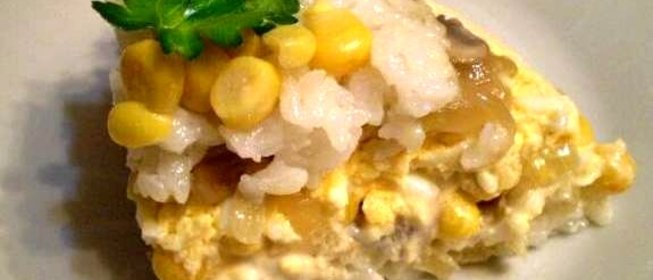 Салат с грибами Полянка