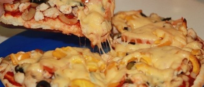 Пицца на скорую руку