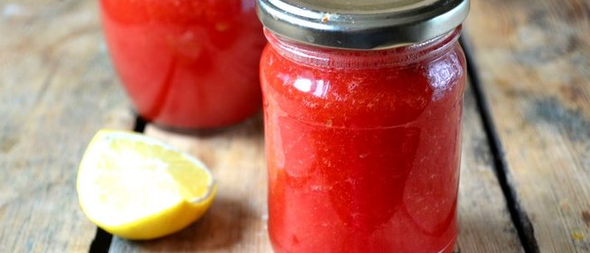 Джем из арбузной мякоти