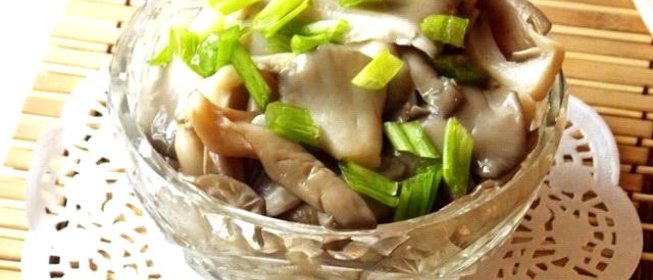 Вешенки соленые