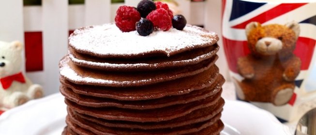 Панкейки с какао