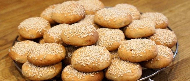 Печенье с кунжутом