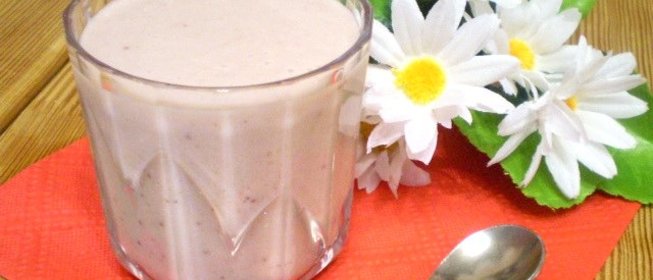 Смузи с овсяными хлопьями