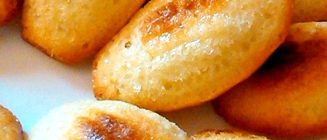 Бисквитное печенье с лимонной цедрой (Мадлен)