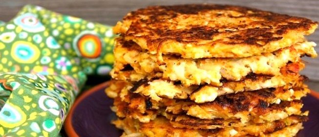 Капустно-картофельные оладьи