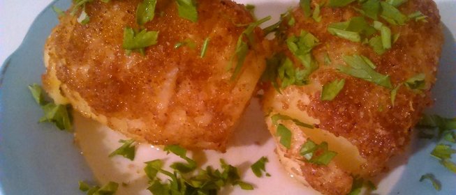 Картошка как гармошка