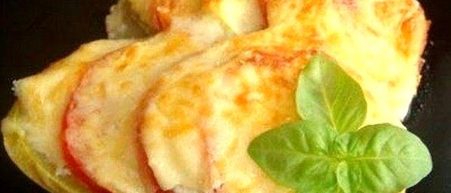 Овощная запеканка под сыром