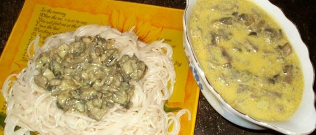 Грибной соус со сливками