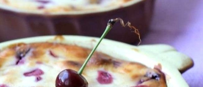 Вишневая запеканка