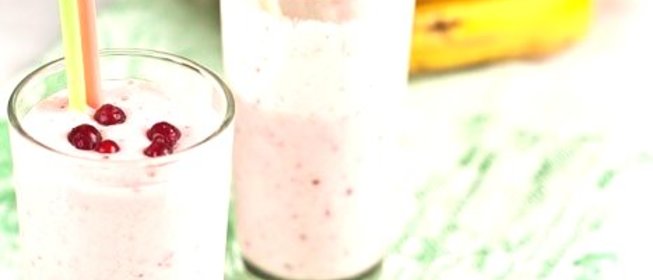 Клубничный коктейль