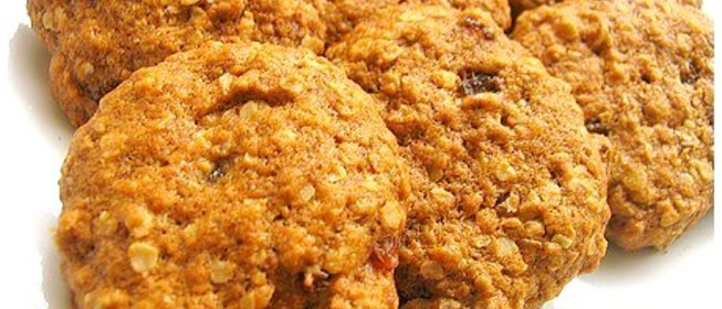 Овсяное печенье с кокосовой стружкой