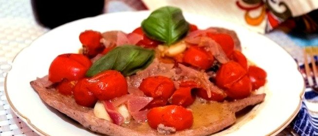 Мясо алла пиццайола