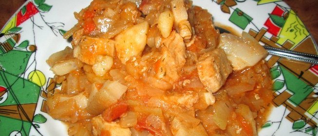 Солянка по-деревенски