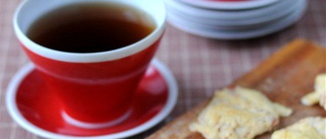 Сырное печенье к чаю