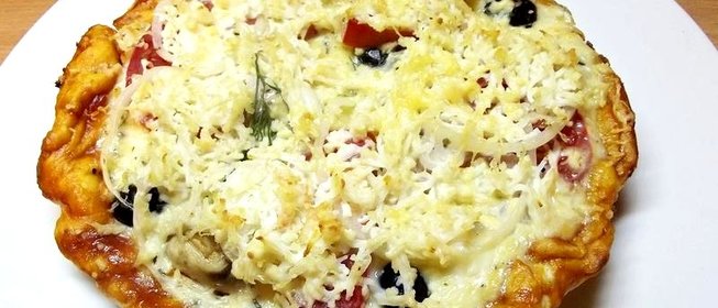 Пицца заливная