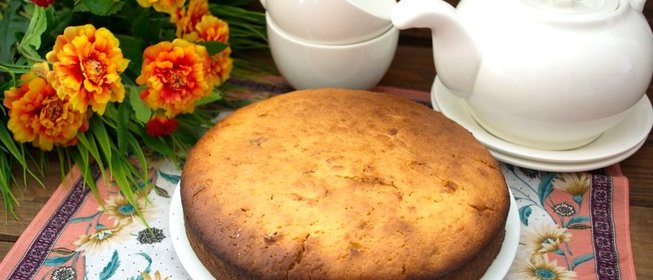 Коврижка с вареньем