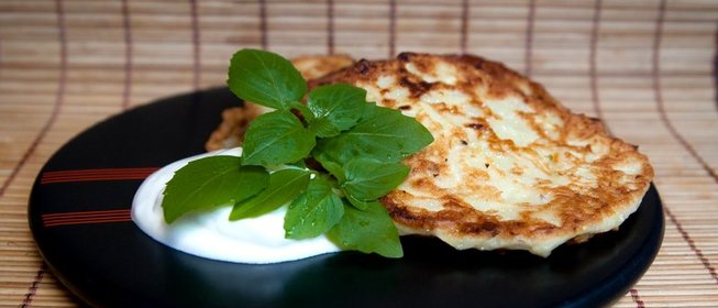 Оладьи из кабачков классические