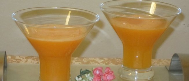 Морковно-ананасовый коктейль