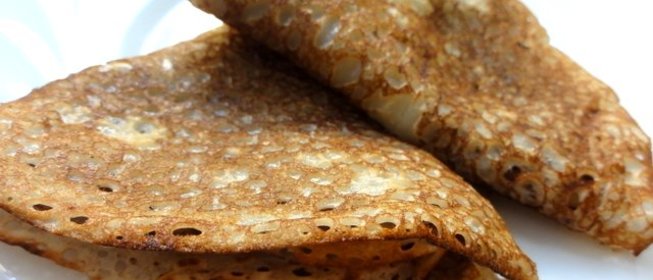 Блинчики постные на воде