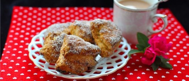 Творожное печенье