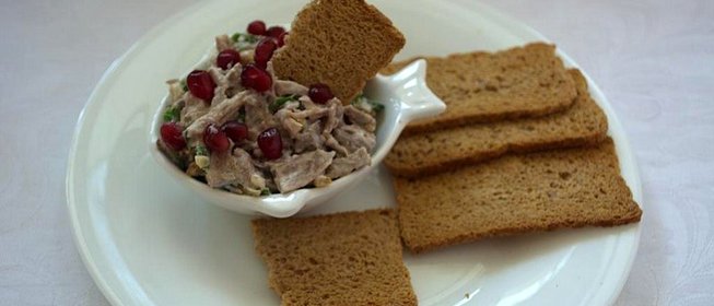 Закуска из языка по-грузински