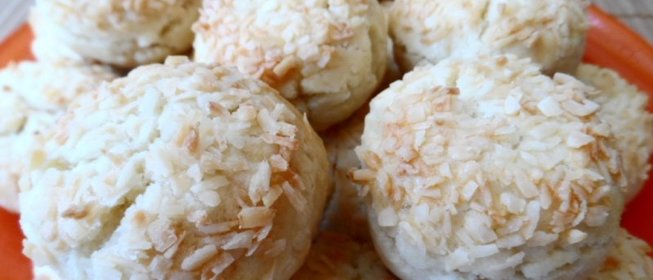 Кокосовое печенье