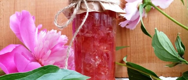 Варенье из лепестков пиона