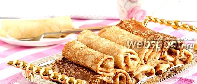 Блинчики с мясом и рисом