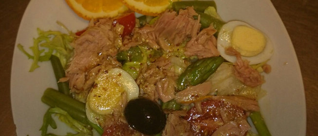 Салат Легкий фьюжн с тунцом