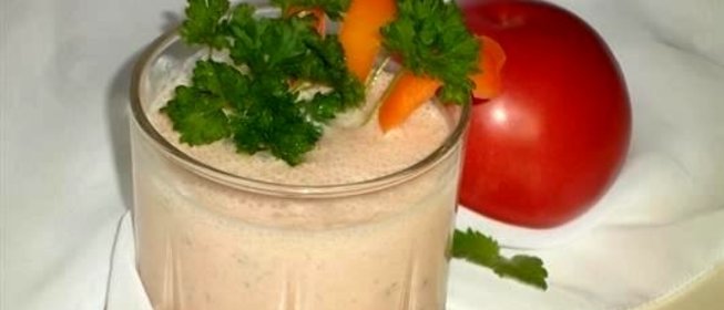 Коктейль из овощей в блендере